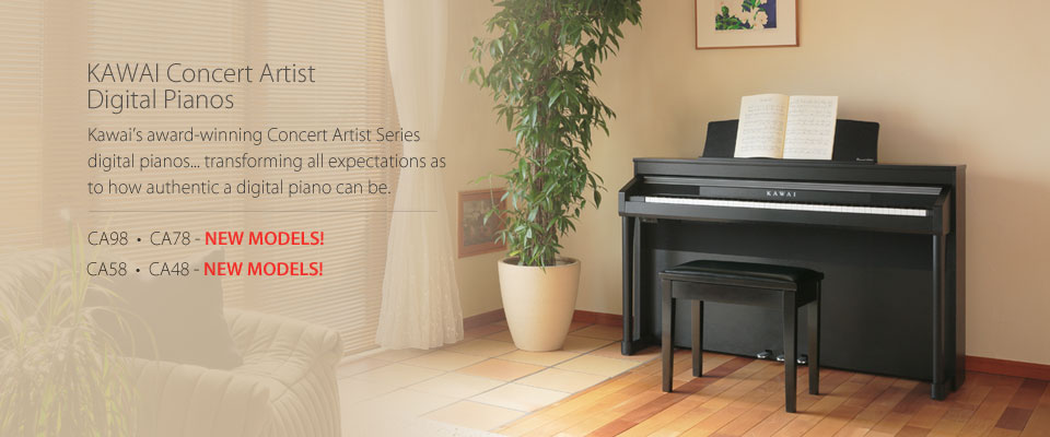 Kawai Concert Artist Digital Pianos