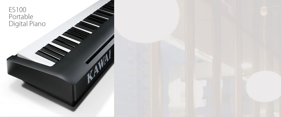 Kawai ES100 Portable Digital Piano