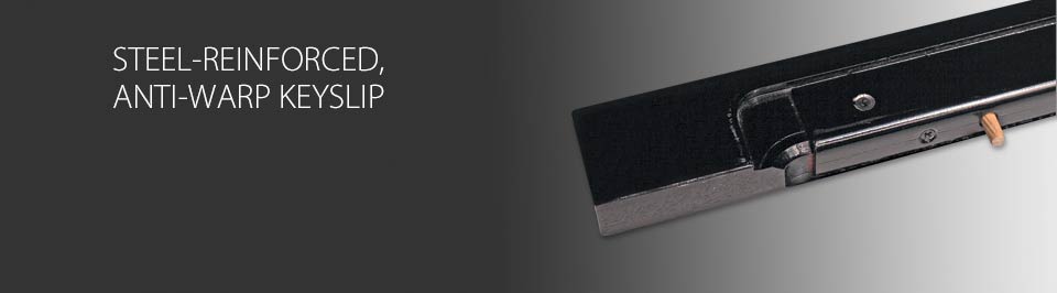Kawai GX BLAK Series Steel-Reinforced Anti-Warp Keyslip