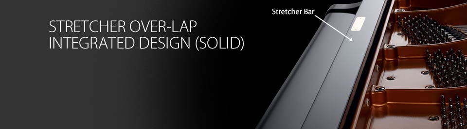 Kawai GX BLAK Series Stretcher Over-Lap Integrated Design